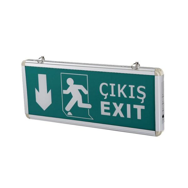 Cata CT-9167 Acil Çıkış Armatürü Ledli Exit Çıkış Aşağı