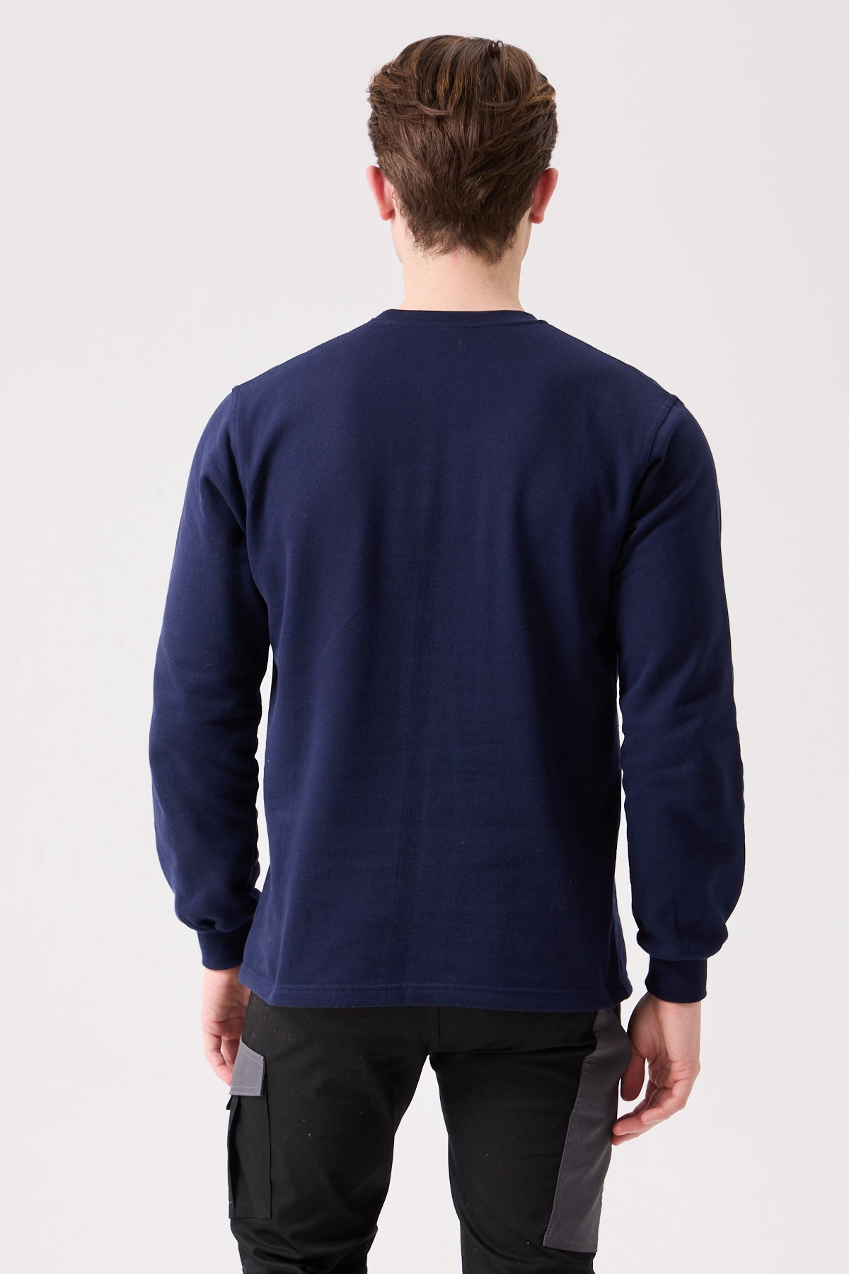 Galanthus Sweatshirt Bisiklet Yaka M - Lacivert