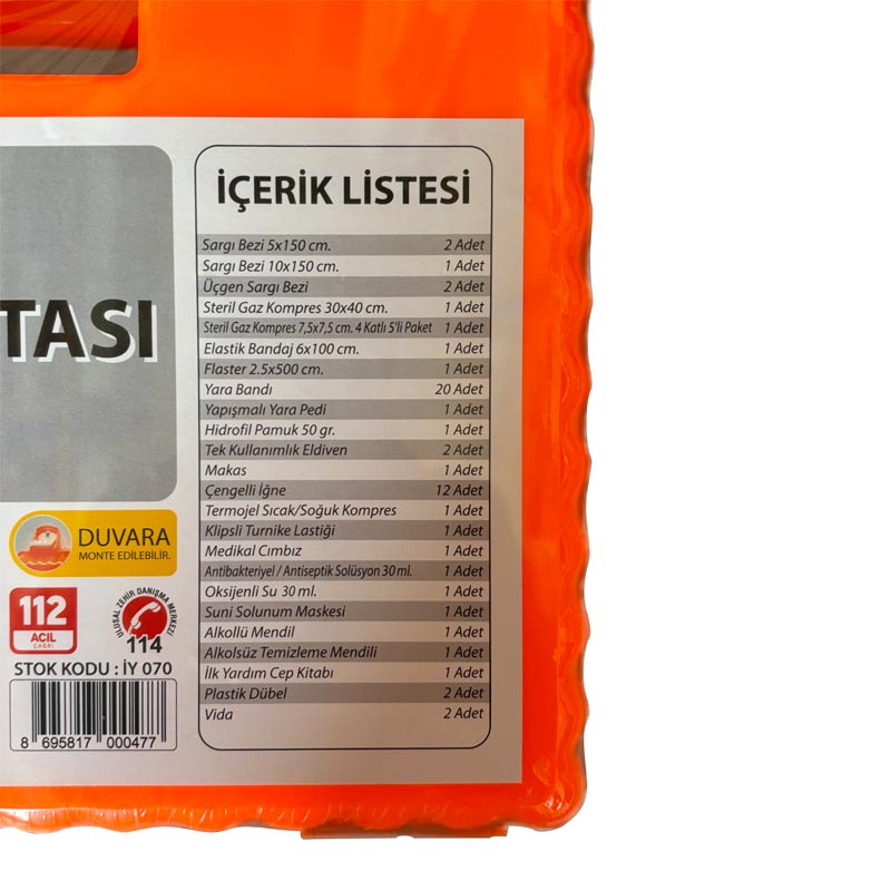 Eagle İş Yeri İlk Yardım Çantası IY-070