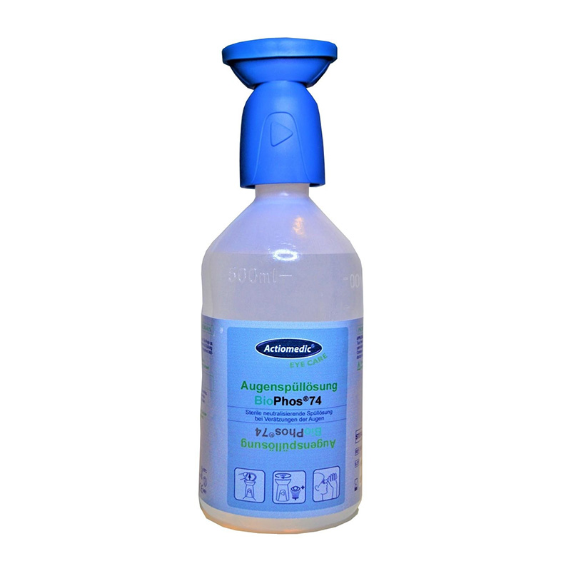 Actıomedıc Göz Duşu Solüsyonu 500 ml Mavi