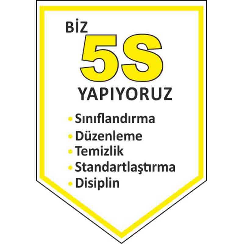 5S Yapıyoruz Kılıç Flaması