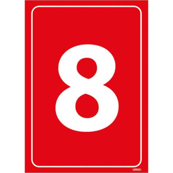 8 Rakamı Depolama Levhası