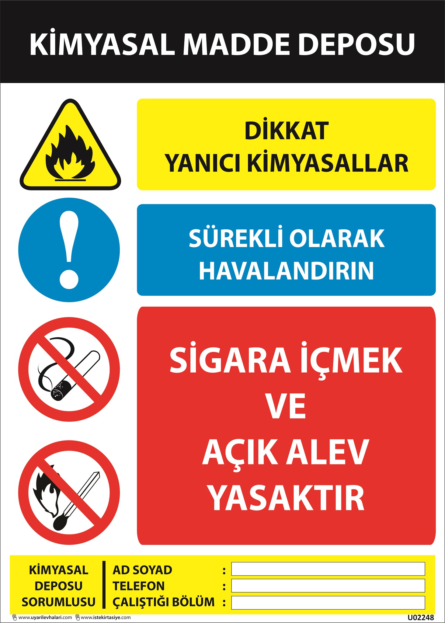 Kimyasal Madde Deposu