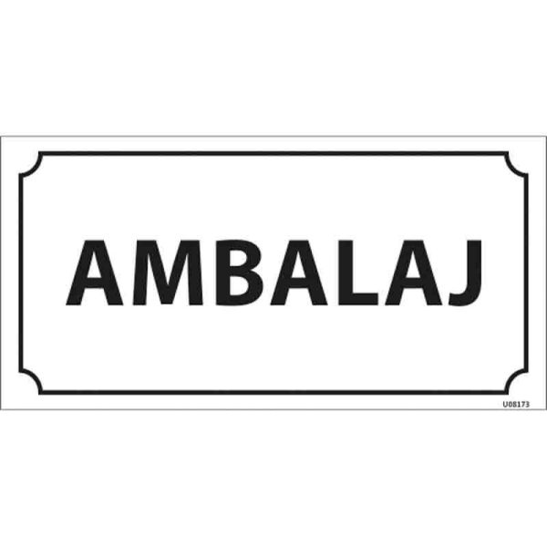 Ambalaj Kapı İsimliği