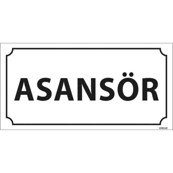 Asansör Kapı İsimliği