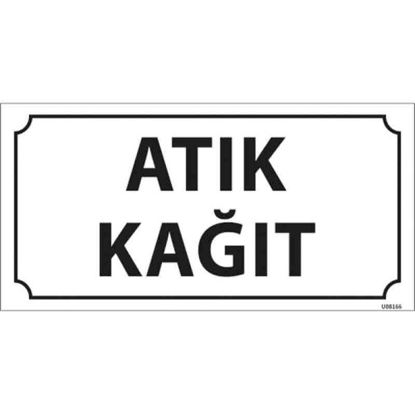 Atık Kağıt Kapı İsimliği
