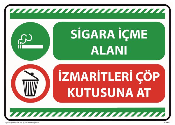 Sigara İçme Alanı