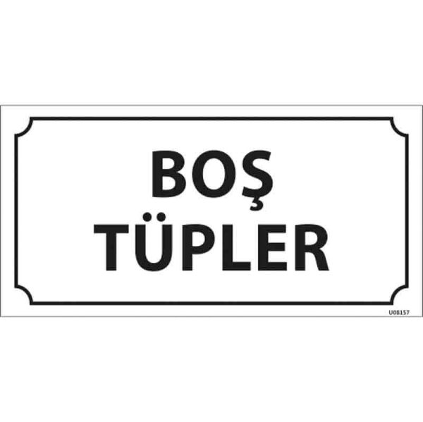 Boş Tüpler Kapı İsimliği