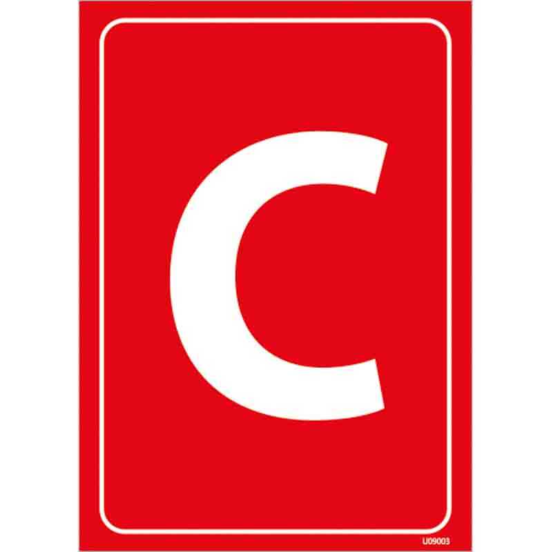 C Harfi Depolama Levhası