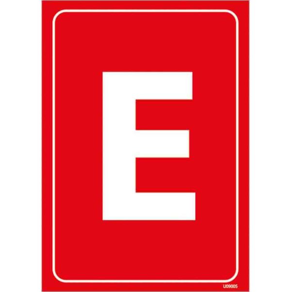 E Harfi Depolama Levhası