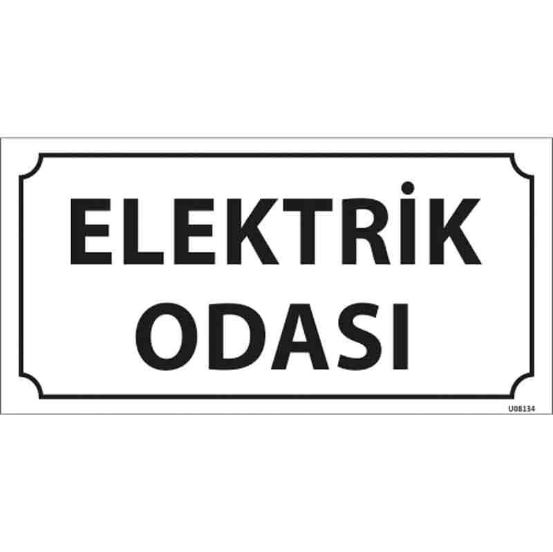 Elektrik Odası Kapı İsimliği