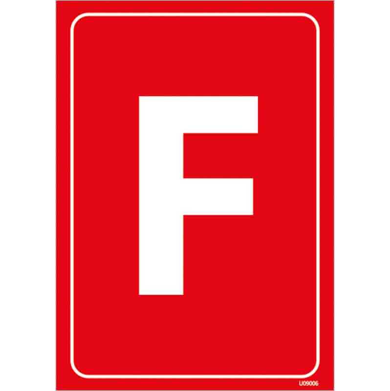 F Harfi Depolama Levhası