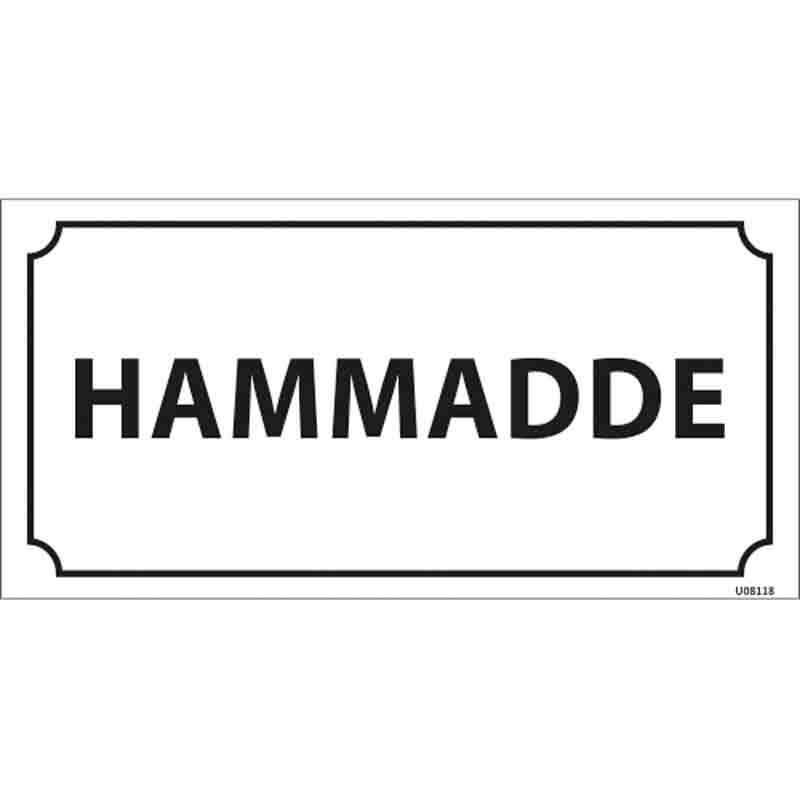 Hammadde Kapı İsimliği