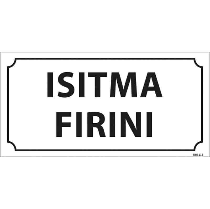 Isıtma Fırını Kapı İsimliği