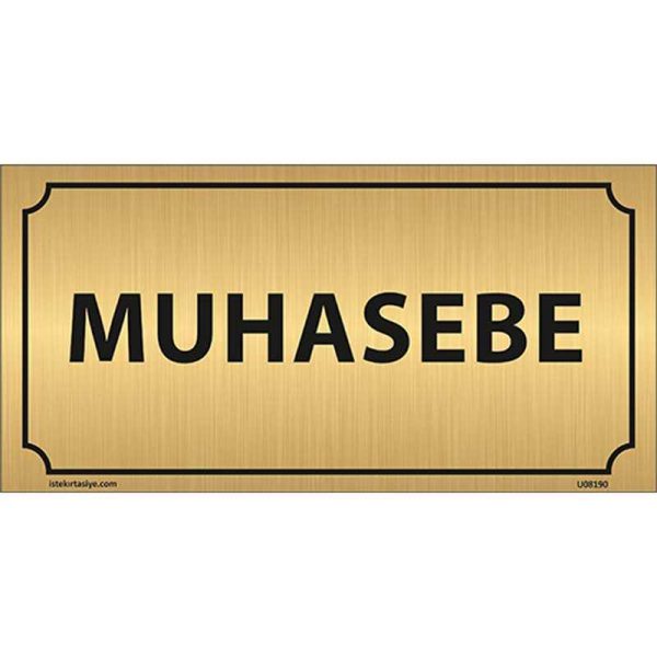 Muhasebe Kapı İsimliği