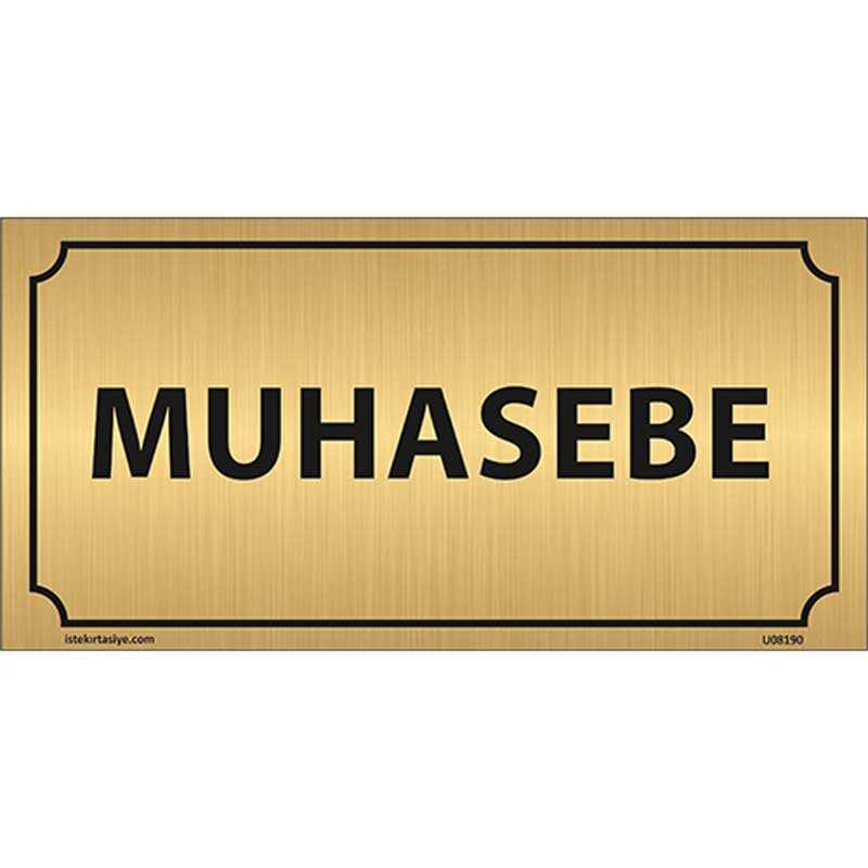 Muhasebe Kapı İsimliği
