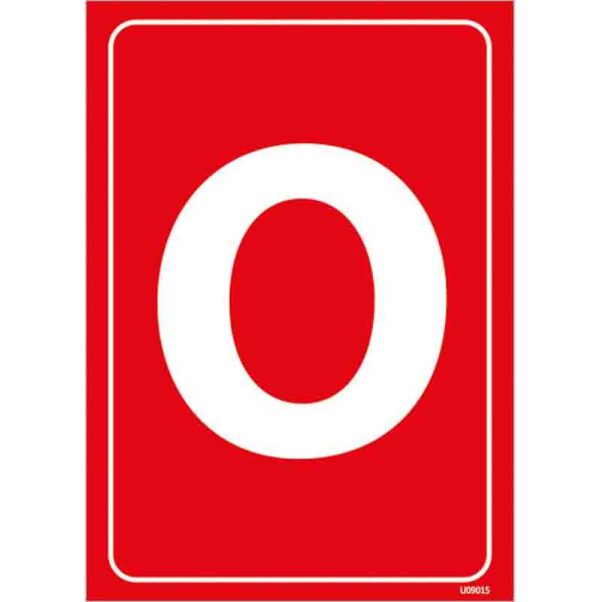 O Harfi Depolama Levhası