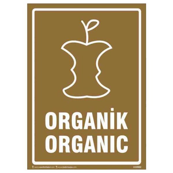 Organik Uyarı Levhası