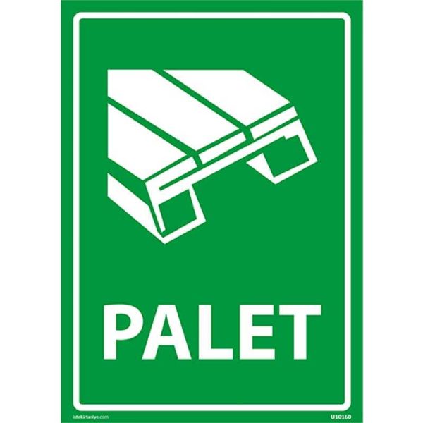 Palet Uyarı Levhası
