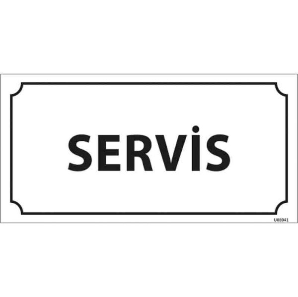 Servis Kapı İsimliği