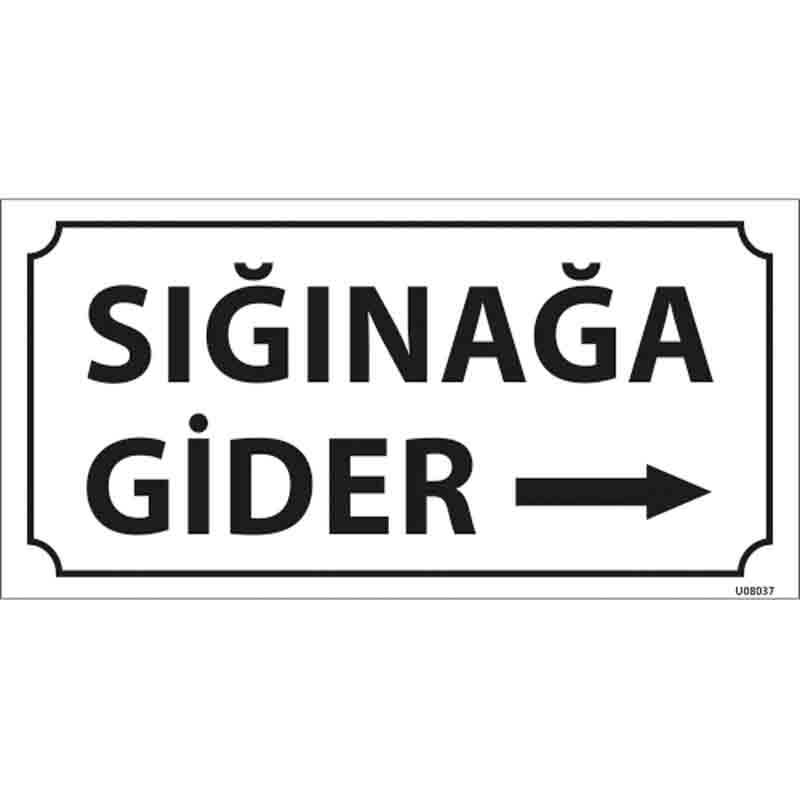 Sığınağa Gider