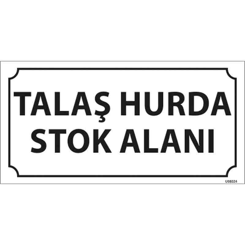 Talaş Hurda Stok Alanı Kapı İsimliği