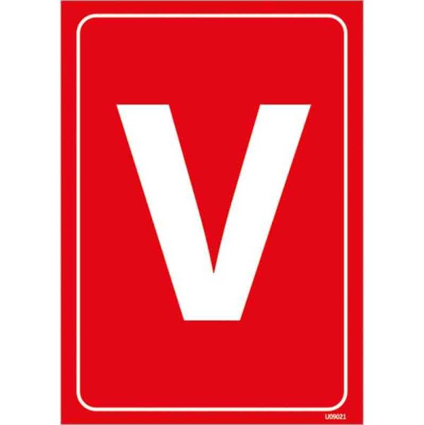 V Harfi Depolama Levhası