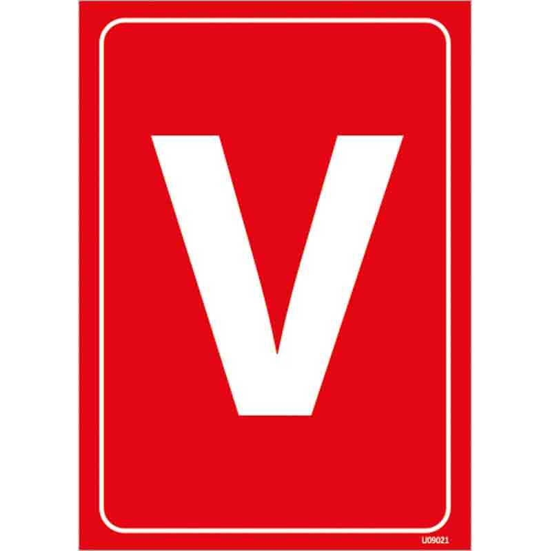 V Harfi Depolama Levhası