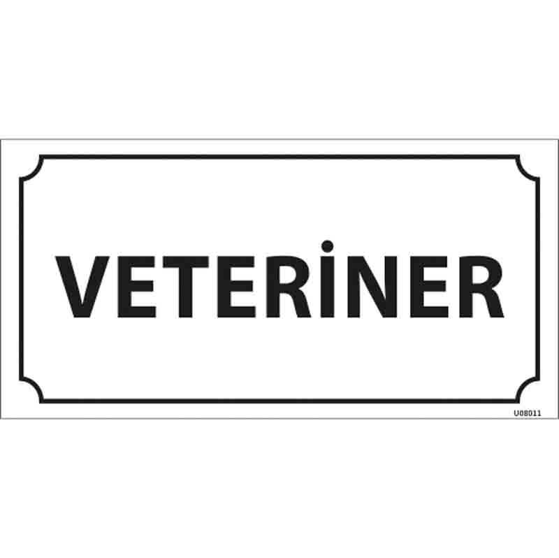 Veteriner Kapı İsimliği