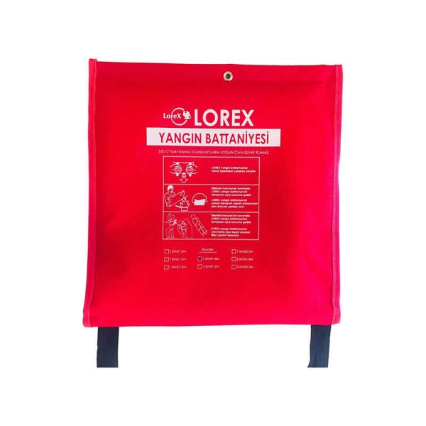 Yangın Battaniyesi 150x180 Çantalı